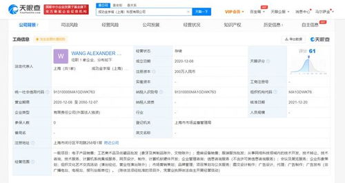 王力宏資本版圖新增科貿(mào)公司 其公司全資入股一家科貿(mào)公司